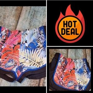 Nike Pink/Blue Athletic Shorts Vibrant Design. Excellent Condition NWOT Size S